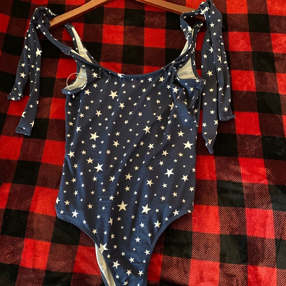 Star spangled body suit